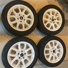 MINI 純正ホイール 白色DIY塗装 195/55R16