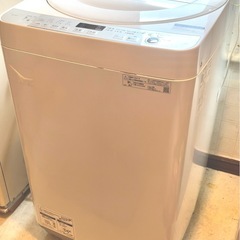 SHARP 洗濯機 シャープ ES-GE7E-W 7kg 2021年製