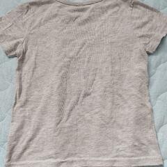 ☆女の子　Tシャツ　グレー　130の画像