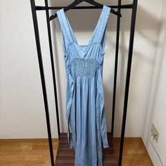ZARA デニムワンピースの画像