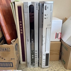 ジャンクのHDDレコーダーと10年程前の地図