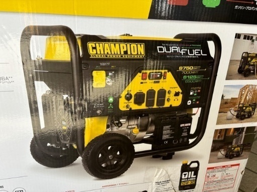 【新品】CHAMPION 可動式発電機