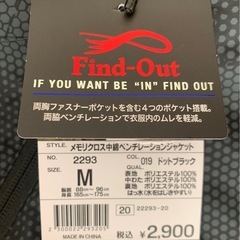 新品 ワークマン メモリクロス中綿ベンチレーションジャケット M ドットブラック WORKMANの画像