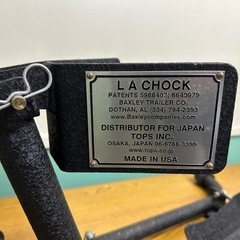 BAXLEY(バクスレイ) L.A CHOCK フロントタイヤロックスタンド　バイクスタンド
の画像