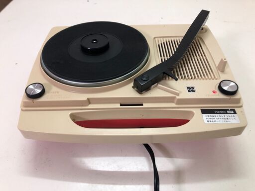 美品　ナショナル SG-323N ポータブルレコードプレーヤー 1013-4