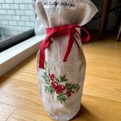 WILLIAMS-SONOMA ワインボトル布カバー