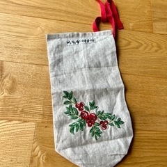 WILLIAMS-SONOMA ワインボトル布カバーの画像