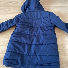 値下げします　格安　Chou Chou Mine ネイビー 中綿コート 120の画像