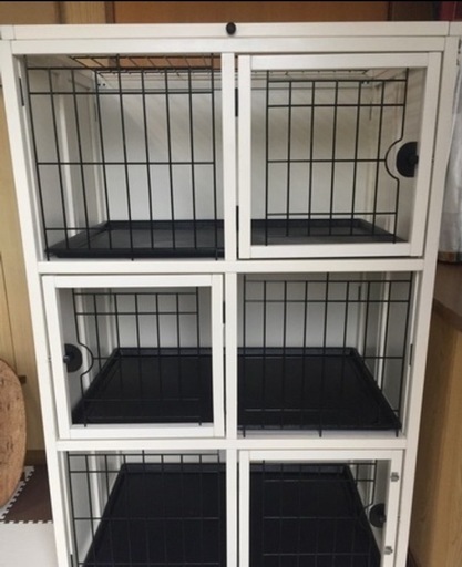 商談中　ペット3段ケージ