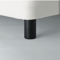 無印良品　スチール脚・１０ｃｍ／黒（Ｍ８）の画像