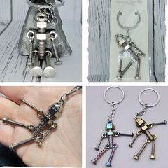 ネジ/ロボットキーホルダー（新品）訳ありの画像