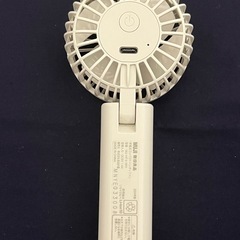 無印良品　コンパクトハンディファンの画像