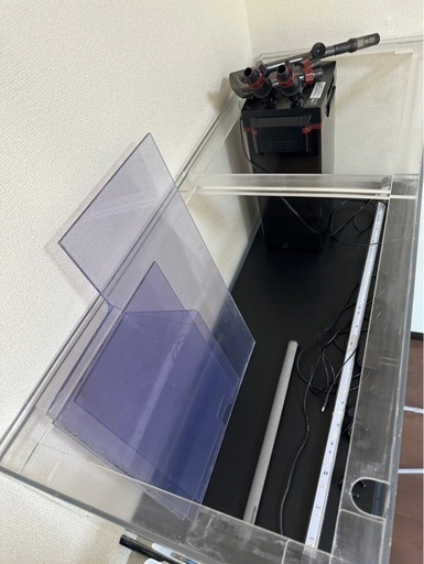 120cmアクリル水槽セット キャンセルの為再出品