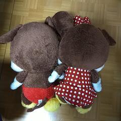 もらってください！大きな大きなディズニー　ミッキー＆ミニーぬいぐるみの画像