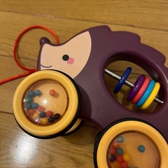 プルトイ　ひっぱるおもちゃ　ハリネズミの画像