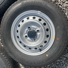 北海道内引き取り限定 軽トラ用タイヤ　145/80/12の画像