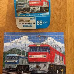 くもん　はたらく電車　ジグソーパズルセットの画像