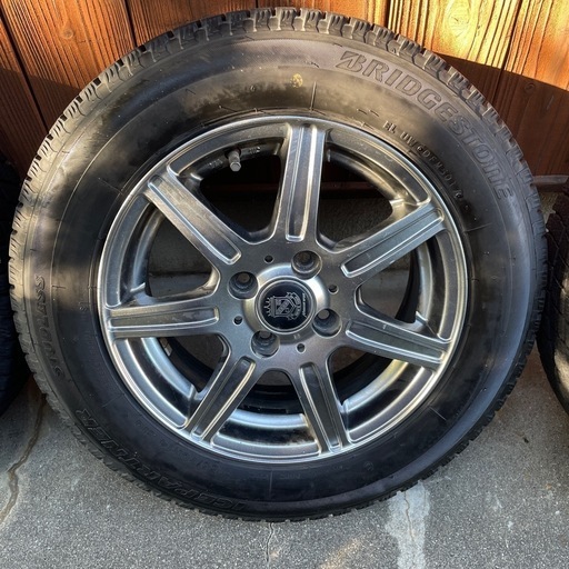 アルミホイール&スタッドレスタイヤ　165/70R14 引取限定