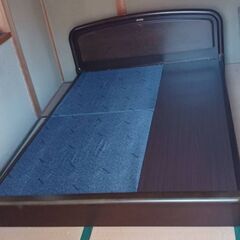 フランスベッド　ダブルベッド美品