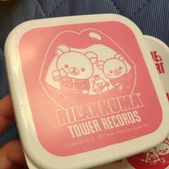 リラックマ×タワレココラボ お弁当箱の画像