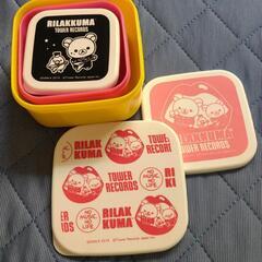 リラックマ×タワレココラボ お弁当箱の画像