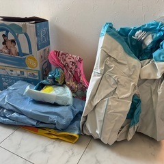 ビニールプール　浮き輪　まとめ　幼児用