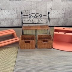 引き取り者決定！飾り棚3点セット　の画像