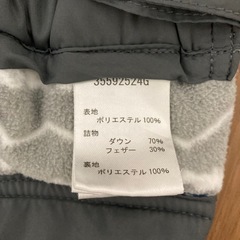 抱っこ紐　防寒ケープの画像