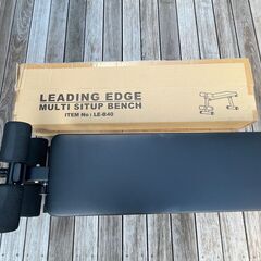 【美品】シットアップベンチ（箱あり）ほぼ未使用の画像