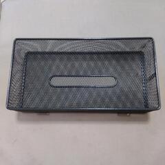 スチール製 BOXティッシュケース【美品】の画像