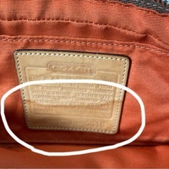 coach ショルダーバッグの画像