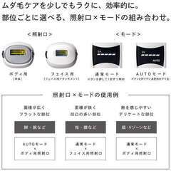 【美品】脱毛器 ReFa BEAUTECH ReFa リファ RE-AL-02A [光フラッシュ式]の画像