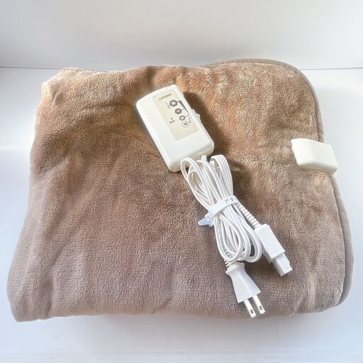 【日本製】電気毛布　縦140㎝横80㎝