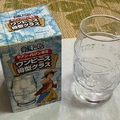（決まりました）ワンピース樽型グラス（非売品）/セブン-イレブン...
