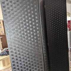 ４連パーテーション　ブラックの画像