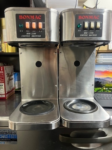 【ジャンク品】業務用コーヒーマシンBM-2100