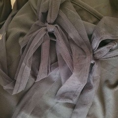 DAZY オフショルダーロングスリーブTシャツ グレーの画像