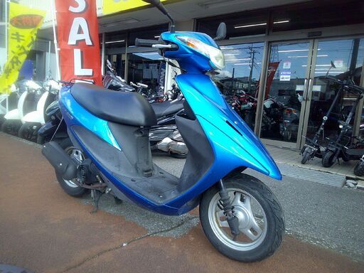 NO.5178　スズキ　アドレスＶ５０Ｇ　４サイクルエンジン　ＦＩ車　盗難防止警報アラーム　シガーソケット電源　ライトブルー