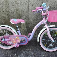 B497 子供自転車★ides★プリンセス★18インチ★変速無し