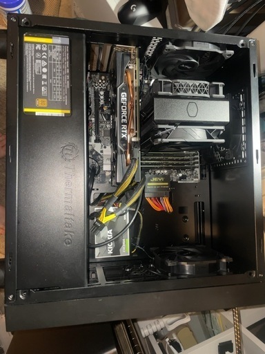 怒涛の力作！！win11正式対応Intel10世代ゲーミングPC 新品SSD 新品CPUクーラー　新品ケースファン　ゲーム配信、ゲーム