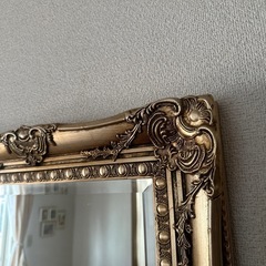 アンティーク全身鏡の画像