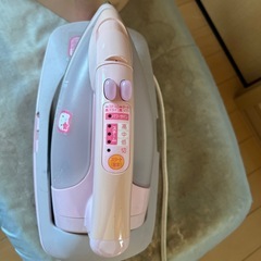 【難あり】サンヨー製コードレスアイロン　ハローキティモデルの画像