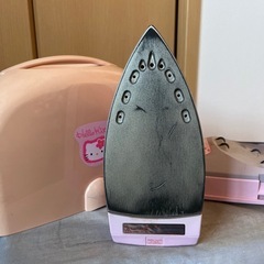 【難あり】サンヨー製コードレスアイロン　ハローキティモデルの画像