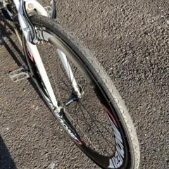 クロスバイク　ホワイト　自転車　28インチの画像