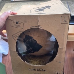 【中古】レア！ コルク地球儀の画像