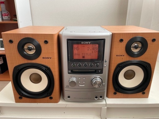 取りに来られる方限定！ソニー製CD/MDコンポのご紹介です！