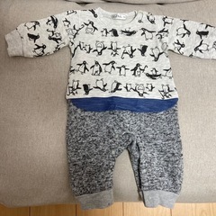 ベビー服　冬服　ロンパース　60〜70の画像