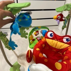 美品ベビーバウンサーの画像