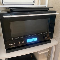 【急募11/2まで】SHARP オーブンレンジ ブラック