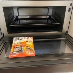 【急募11/2まで】SHARP オーブンレンジ ブラックの画像